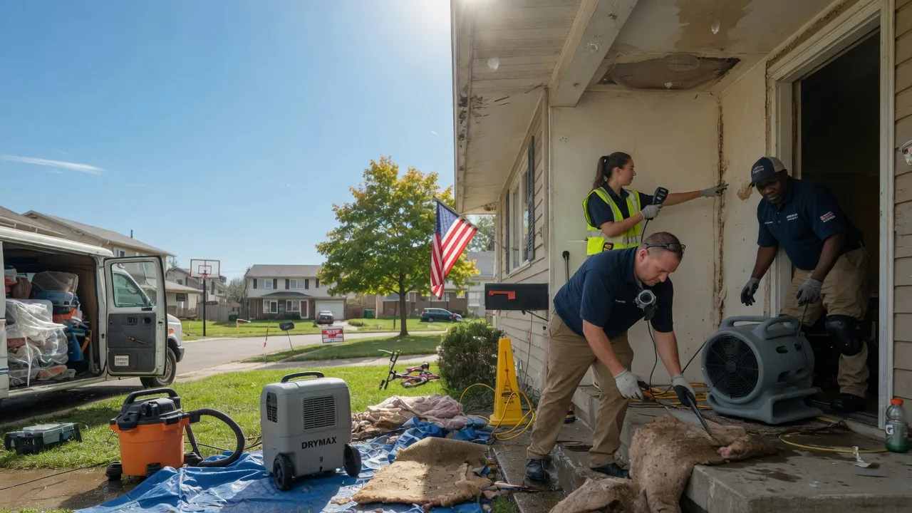 Water Damage Restoration in Huddy, KY near me